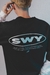 REMERA "SWY" [ DOBLE MANGA ] NEGRA en internet