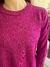 sweater largo de bremer cuello redondo - tienda online