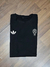 Remera Negra Algodón - Huracán retro