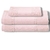Imagem do Kit 3 Toalhas Bordadas Personalizadas 2 Banho e 1 Rosto com Inicial e Nome - Florzinha Delicada