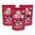 Kit c/3 Disqueti Pouch Chocolate Cranberry 100gr - Dori (16660)