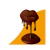 Chocolate Pop Kiss ao Leite com Amendoim 720gr (12x60gr) - Florestal na internet