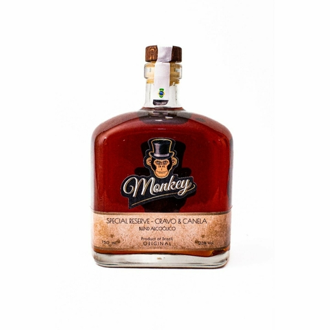 Monkey Cachaça Cravo e Canela Brazil 750ml (92001) - comprar online