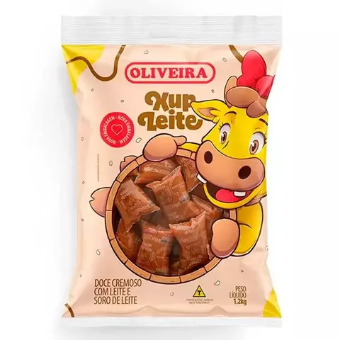 Doce de Leite Xup Pacote com 1,2Kg - Oliveira (2440)