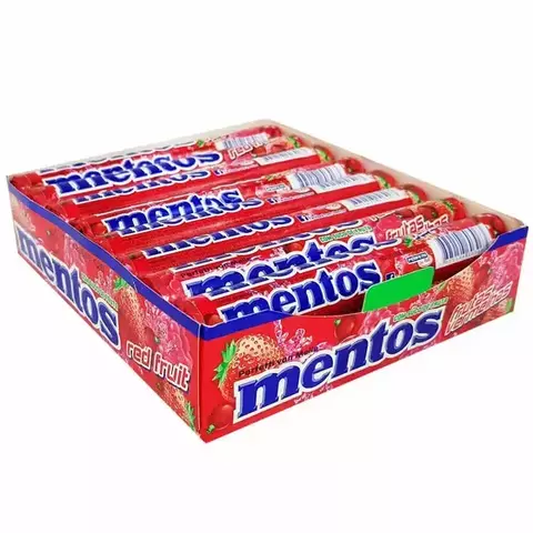 Mentos Frutas Vermelhas 600g (16x38g) - Perfetti (1234)
