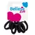 Pacote de Elástico Pequeno de Cabelo Meia Preto Kids c/72 un - Bellesa - 89045