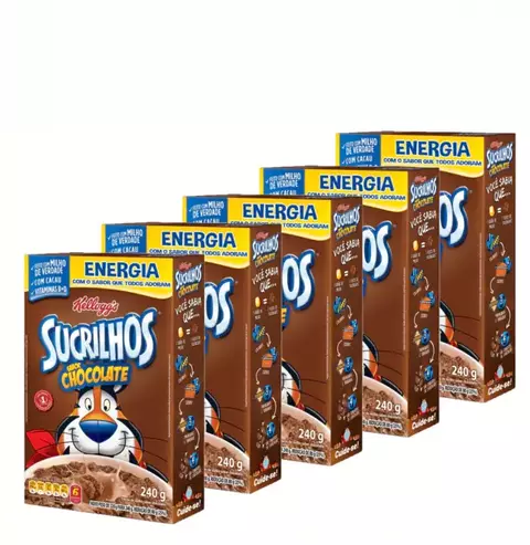 5un Sucrilhos Kellogg´s Cereal Chocolate 240g (91011)