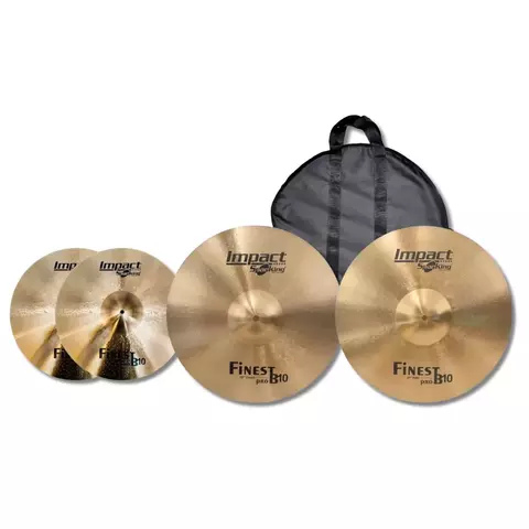 Kit Pratos Impact Finest B10 (14"/16"/20 ) +Bag - Spanking - (1001)