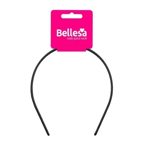 Tiara Tecido Fina para Cabelo - Bellesa - 89051