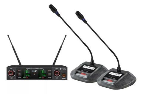 Microfone Gooseneck Sem Fio KGW-145CB de 45cm- Kadosh