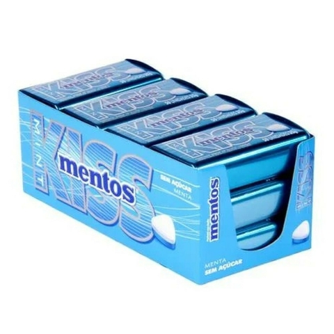 Display Pastilha Mentos Kiss Menta 12unx35g - Perfetti (1449)