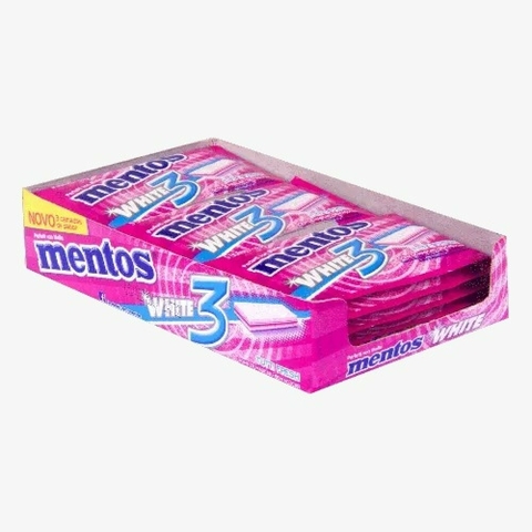 Display c/15un Chiclete Mentos Cool White Tutti Fresh - Perfetti (20284)