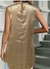 Blusa satinada oro 2XL - comprar online