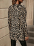 Abrigo con estampado de leopardo TALLE L - comprar online