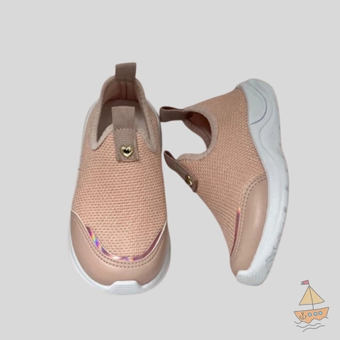 Tênis menina Brilho Coração