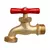 LLAVE DE JARDIN CON ROSCA 1/2 ZINC 453 ADIR