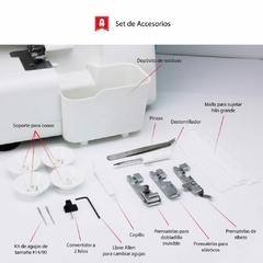 Alfa Overlock Style 8708 - tienda online