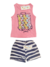 CONJUNTO FEMININO BLUSA E SHORT TAM. G