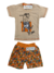 CONJUNTO MASCULINO CAMISA E SHORT TAM. 03