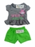 CONJUNTO FEMININO BLUSA E SHORT TAM. P