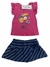 CONJUNTO FEMININO BLUSA E SAIA TAM. P