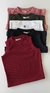 Blusa Cropped Canelada Regata Feminina Estilo Blogueira