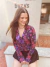 Blusa floral com lacinhos - comprar online