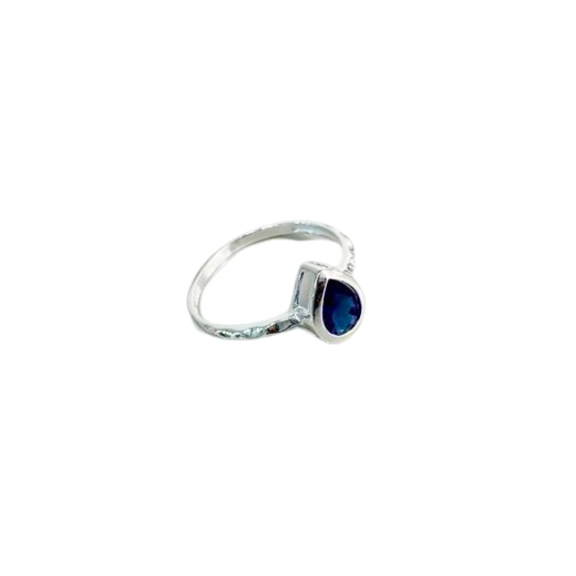 Anel Gota Azul
