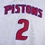 Camisa NBA Detroit Pistons 24/25 Branca