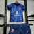 Conjunto de futebol infantil Atlético de Madrid III 24/25 - Camisas de Times 