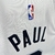 Camisa NBA San Antonio Spurs Branca 24/25 #3 Chris Paul na internet