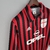 Camisa Retrô Milan Manga Longa Temporada 99/00 - loja online