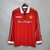Camisa Retrô Manchester United Manga Longa Temporada 98/99