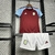 Conjunto de futebol infantil Aston Villa 24/25 - Camisas de Times 