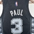 Camisa NBA San Antonio Spurs Preta II 24/25 #3 Chris Paul