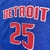 Camisa NBA Detroit Pistons 24/25 Azul - Camisas de Times 