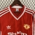 Camisa Retrô Manchester United Manga Longa Temporada 86/88 - Camisas de Times 