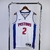 Camisa NBA Detroit Pistons 24/25 Branca