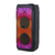 FOXBOX Parlante Warp Taurus - 2x10' - Batería - Micrófono Inalámbrico - IPX4 - FM - Micro Sd - Usb - Aux - Negro