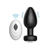 Plug anal de silicone com vibro - comprar online