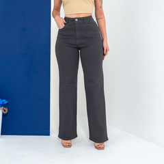 Calça Jeans Feminina Wide Leg Cintura Alta - loja online