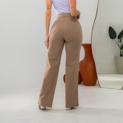 Calça Jeans Feminina Wide Leg Cintura Alta - loja online