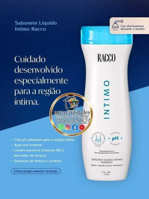 Sabonete líquido íntimo Feminino Racco SABSABSAB