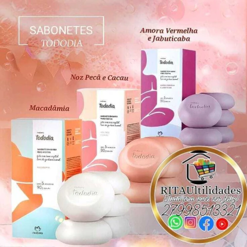 Sabonete Cada R$40,00