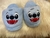 Pantuflas Stich Celeste