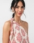 Blusa feminina assimétrica boho aresca off-white - Boutique Melo