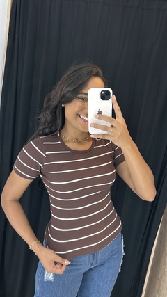 Blusa Listrada Barbara - SILMARA MODAS