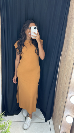 VESTIDO MIDI TASSA MOLETINHO - comprar online