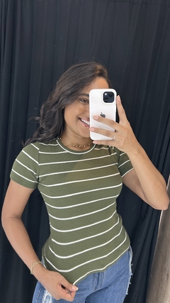 Blusa Listrada Barbara - comprar online