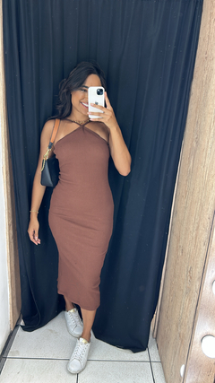 VESTIDO MIDI BELLA - SILMARA MODAS